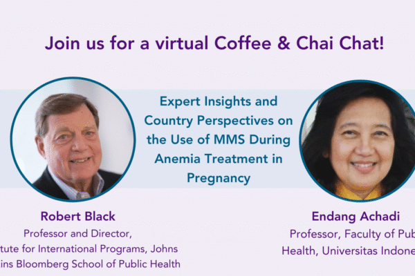 HMHB Coffee & Chai Chat on MMS Anemia Guidance
